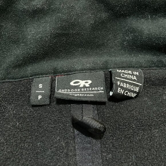 Outdoor Research Men's Small Red Jacket Full Zip Soft Shell Nylon Pockets Logo - Picture 7 of 12